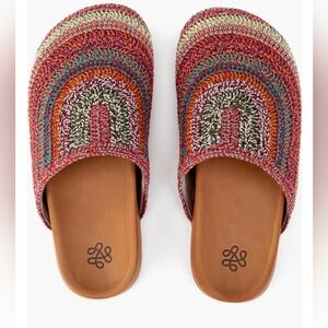 The Sak! Colorful Woven Slip-On Shoes